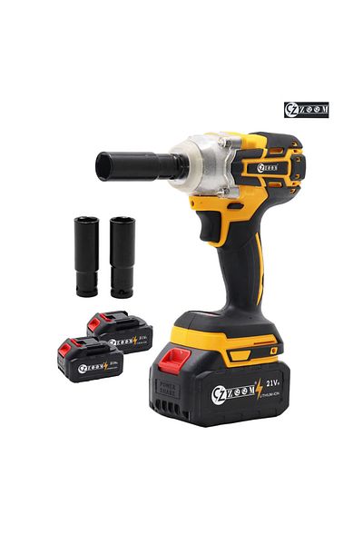 Zoon 21V battery-powered wheel drill with 380 Nm torque