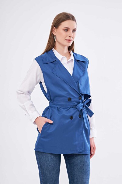 ekshe Kadın trençkot yelek