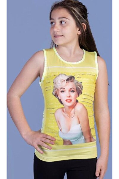 Toontoy Κοριτσίστικο μπλουζάκι Marliyn Monroe με τύπωμα Κεντημένο με πέτρα