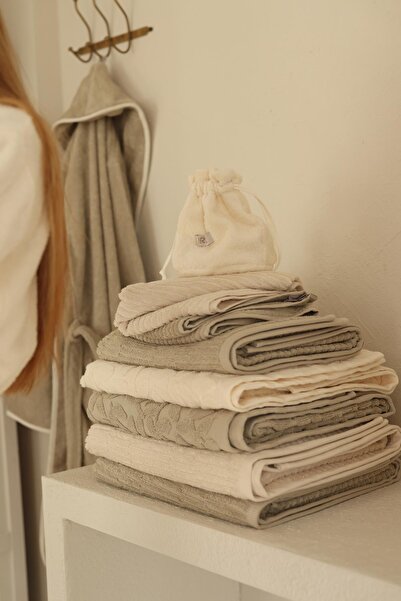 İrya Earth Банний рушник 70x140 см Бежевий