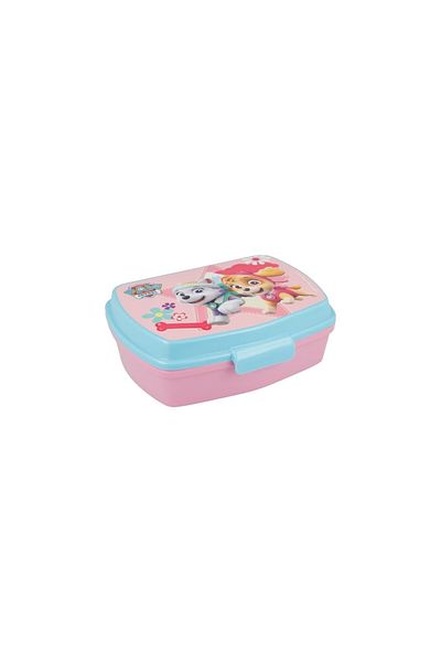 PAW PATROL Food box, pink with blue, 17x5x14 cm, Paw Patrol