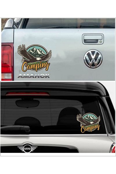 stickerusta Off Road Camping Camping Adventure Offroad Car Auto Caravan Sticker 01769