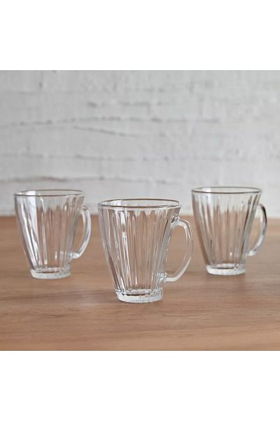 Home Box Luminarc Claire Pop 3-Piece Mug Set - 250 ml