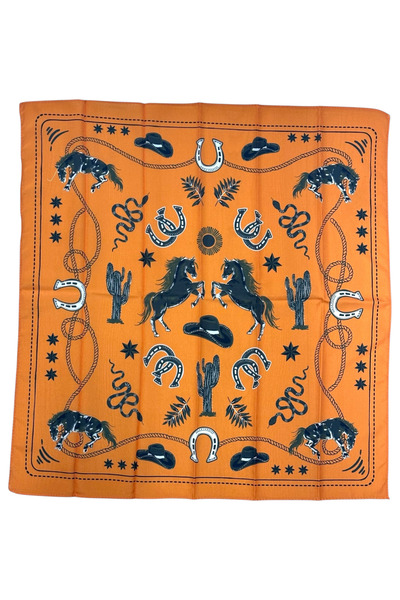 PETEK AKSESUAR Texas at Bandana 50*50 Cm.