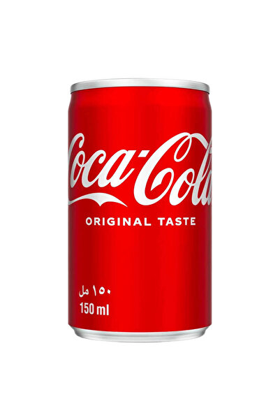 Coca-Cola مشروب كوكاكولا الغازي، علبة، 150 مل