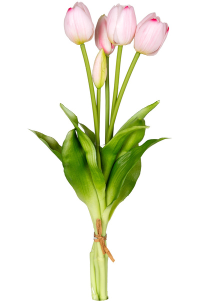 Herdekora Yapay Lale Islak Dokulu Pembe 40 Cm.