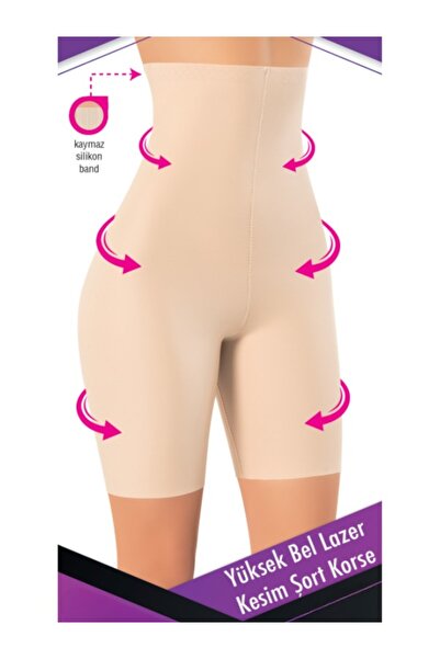 miss flex&fit CORSET PANTALON SCURT TĂIAT LA LASER talie înaltă PENTRU FEMEI