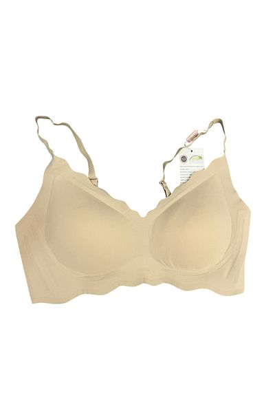 Tendora Super Comfort No Underwire Seamless Laser Bra No Trace |   -Ideal for under T-Shirt- Skin Color