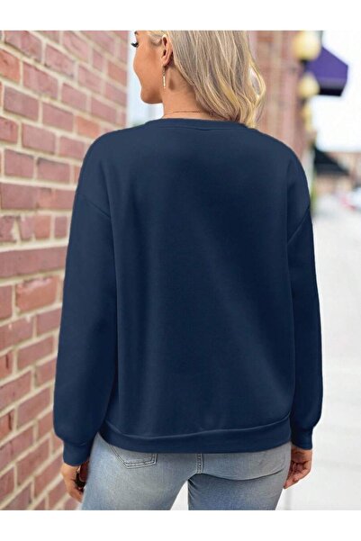 uyguntarz Суитшърт с щампа Milano Oversize