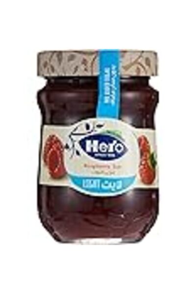 Hero Light Raspberry Jam - 320 gm