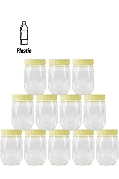 Generic Alsaqer Plastic Spice Storage Pet Jar with Lid 12-Pieces Set, Sunpet ...
