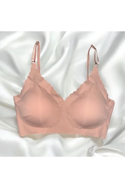 Tendora Super Comfort No Underwire Seamless Laser Bra No Trace |   - T-Shirt Bottom