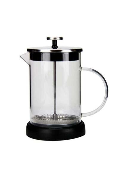 Generic Tealand Borosilicate Glass Plunger Coffee Maker Cafetiere Single Wall Heat Resistant Coffee Press C