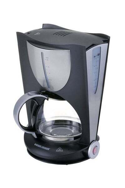Generic BLACK+DECKER Plastic Coffee Maker 1.0 L 150.0 W DCM80-B5 Grey