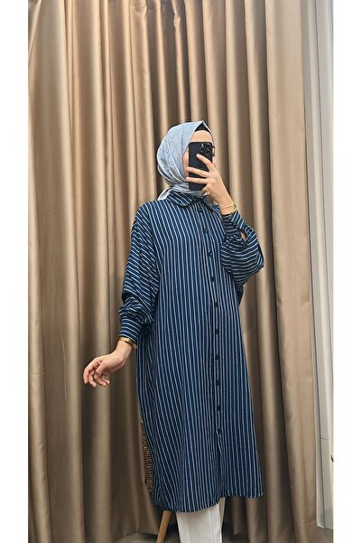 MERVE TESETTÜR Ριγέ Αραβοϊκό Τουνίκ