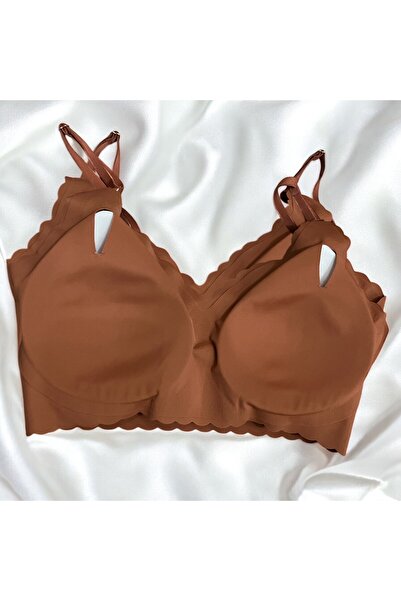 Tendora Super Comfort No Underwire Seamless Laser Bra No Trace | - T-Shirt Bottom