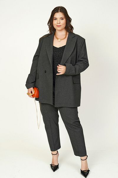 Büyük Moda Thick Blazer Jacket