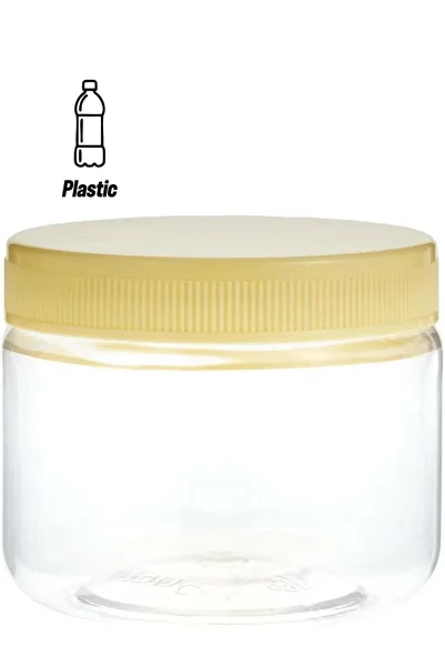 Generic Sunpet Sunpet Alsaqer Round SpiceJar/Pet Jar/Plastic Food Storage Jar Clear, 200 ml Capacity, APC-2