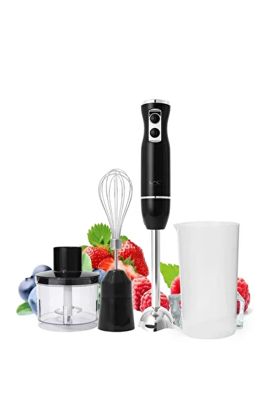 Generic LAC LAICHY 4 in 1 Blender, Hand Blender Electric 500W 2-Speed and Turbo Mode, Immersion Blender wit