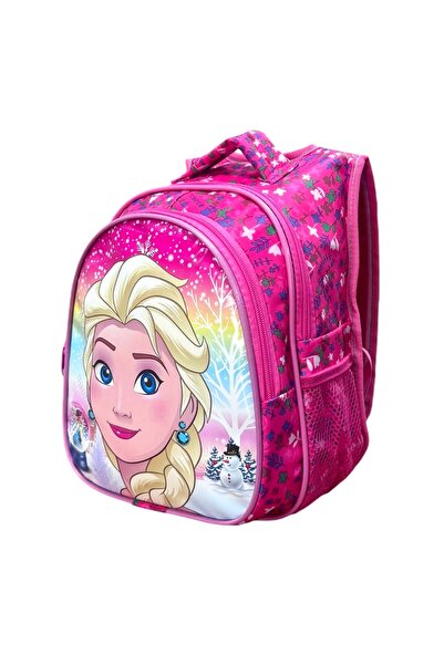 hn sport Anaokulu Sırt Çantası Kreş Çantası 2 Fermuarlı Bölme ve Su Matara Bölmesi 30X22X13 cm