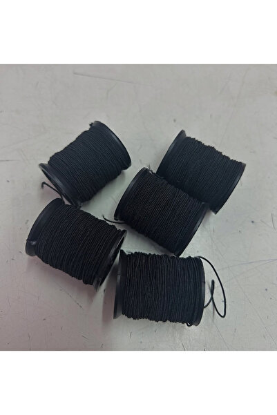 ALOTUHAFİYE SİYAH MAKARA LASTİK 5 ADET