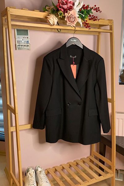 Büyük Moda Thick Blazer Jacket