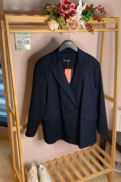 Büyük Moda Thick Blazer Jacket
