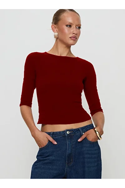 fablair 3/4 Sleeve Basic Blouse