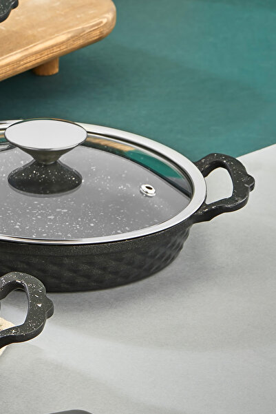 PoloChef Crystal Sahan Set Casting Granite 3 Pieces