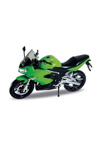 SPOR35 Eğitici Oyuncaklar 62803 WELLY 1 10 MOTORCYLE KAWASAKI2009 Kız Erkek Ç...