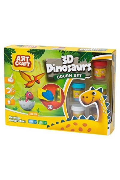 NEWBRENDHOME Educational Toys Grandpa 3D Dinosaur Play Dough Set Girls Boys C...