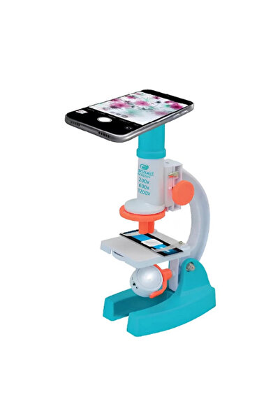 NEWBRENDHOME مجموعة ألعاب تعليمية توضيحية للميكروسكوب 200/600/1200X 48 قطعة لعبة للأولاد والبنات