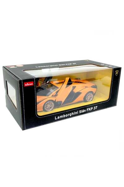 NEWBRENDHOME ألعاب تعليمية تفاعلية راستار 1:14 لامبورغيني سيان سيارة يتم التح...