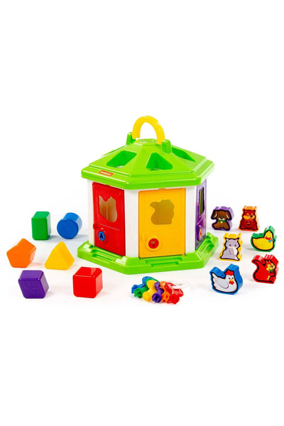 OMZ لعبة بنات بولسي لوجيك هاوس رقم . 2 (في الملف) 62307 لعبة تعليمية للأولاد