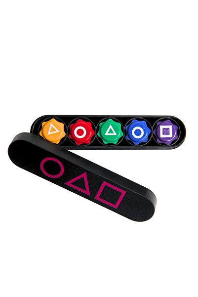 NEWBRENDHOME ألعاب تعليمية تفاعلية من سلسلة ألعاب الحبار، لعبة الحجارة الخمسة...