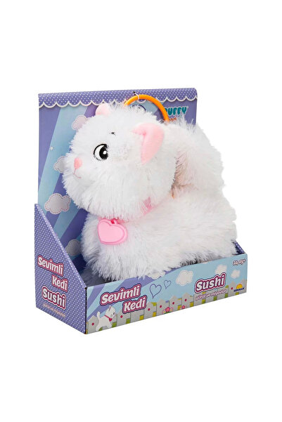 NEWBRENDHOME ألعاب تعليمية تفاعلية على شكل قطة سوشي لطيفة مع صوت وحركة للفتيا...