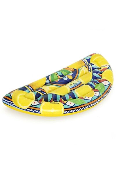 NEWBRENDHOME ألعاب تعليمية تعليمية سرير بنمط الليمون مقاس 171 × 89 سم 43364 ل...