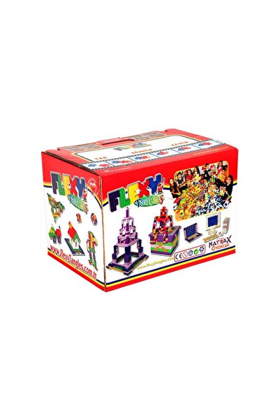 NEWBRENDHOME ألعاب تعليمية 125 قطعة فليكسي تانجلز 500 قطعة مجموعة مكعبات للأو...