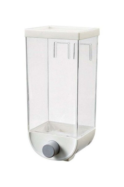 Generic Dry Food Dispenser Clear 27x10x12cm