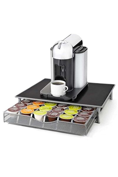 Generic Coffee Pod Drawer, 36 Pcs Coffee Capsule Holder Space-Saving Coffee P...