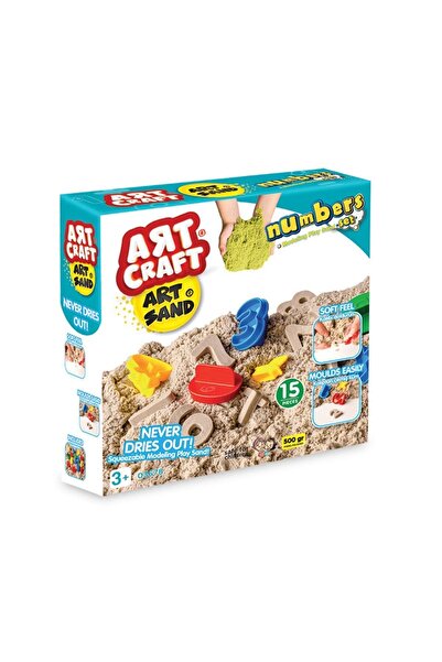NEWBRENDHOME ألعاب تعليمية 03678 ديدي، مجموعة أرقام الرمل آرت ستاند 500 جرام،...