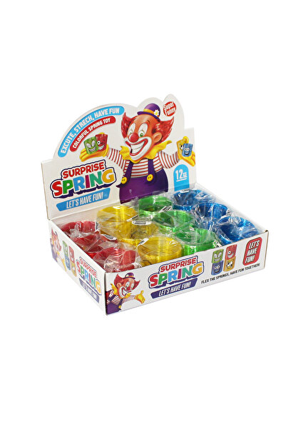 NEWBRENDHOME Educational Toys 7170 Stress Spring Medium Size - 1 Piece in Stock Will Be Sent Girl Boy Child