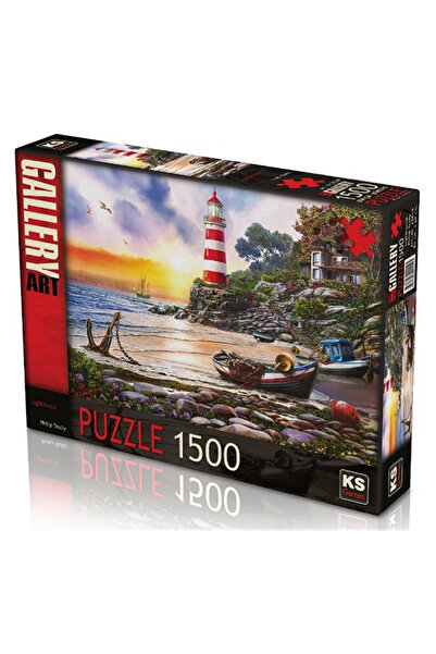 NEWBRENDHOME ألعاب تعليمية توضيحية من كي إس جيمز، لغز المنارة 1500 قطعة 22040...