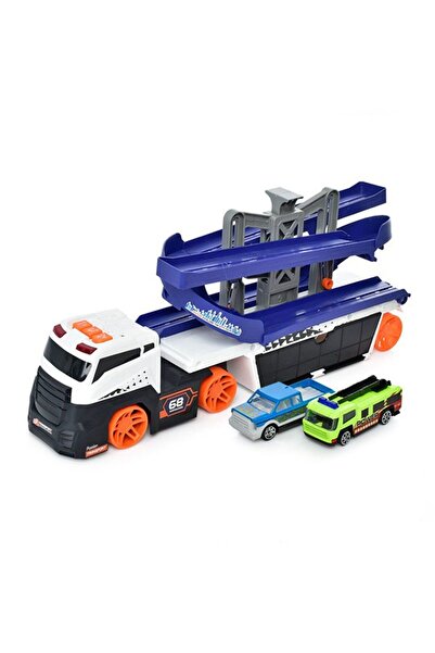 paraply Garaj ve Pist Özellikli Sesli Işıklı Taşıyıcı Tır YDX41-4 Kız Çocuk E...