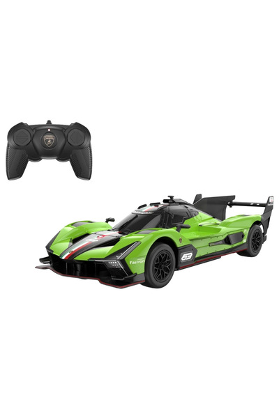 Gülce Design لعبة سيارة لامبورغيني SC64 LMDH F/F بمقياس 1/24 مع جهاز تحكم عن ...