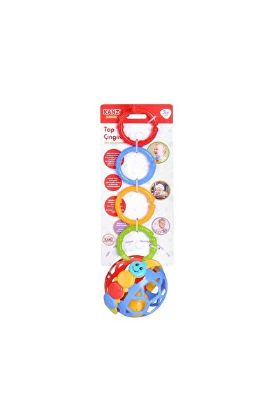 NEWBRENDHOME ألعاب تعليمية 30590 كرة إينفال الدائرية مع خشخيشة للأطفال من الب...