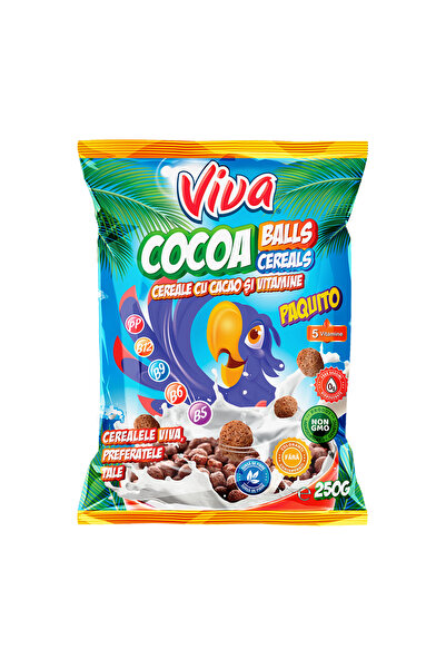 VİVA Bile de cacao din cereale, 3 x 250g