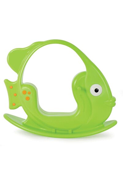 NEWBRENDHOME ألعاب تعليمية 06 151Y سمكة هزازة - لعبة أطفال باللون الأخضر للبن...
