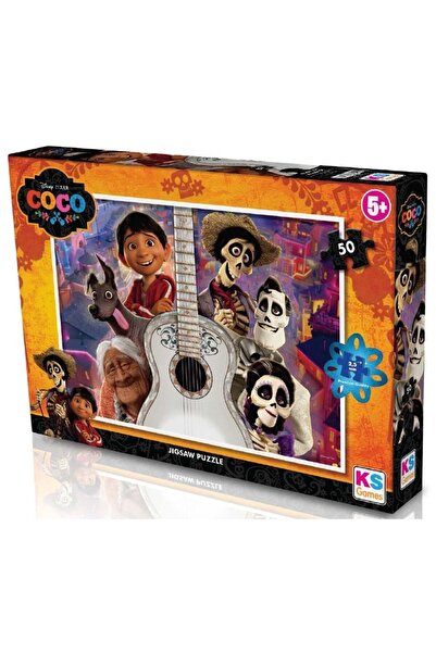 NEWBRENDHOME ألعاب تعليمية توضيحية KS Puzzle 50 قطعة لعبة كوكو للبنات والأولاد