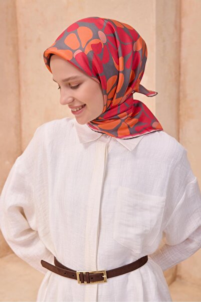 Belli Eșarfă de mătase cu model floral 4116D TWILL
